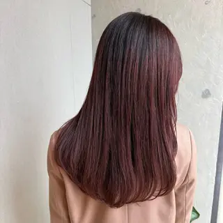 ロング カラー 五反田 綾里のヘアスタイル