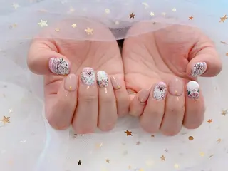 ネイル MiKi Nai池袋 長さだし得意のネイルデザイン