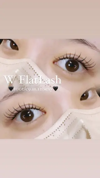 マツエク・マツパ eyelash salon 華のマツエク・マツパデザイン