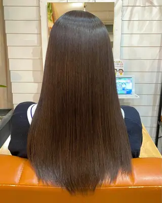 ロング パーマ 奥田 誠司のヘアスタイル