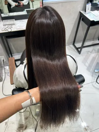 カラー 透明感カラー💙 束感マツエク🪼海月のマツエク・マツパデザイン