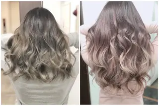 ロング カラー ヤナ マネージャーのヘアスタイル