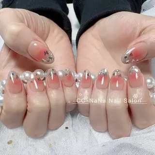 ネイル 💎CC・NaNa 韓国風ネイル🌙Cのネイルデザイン