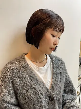 ミディアム Terve.野崎 真里奈のヘアスタイル