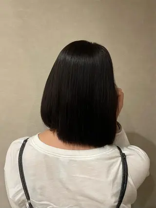 カラー 長谷川 愛海のヘアスタイル