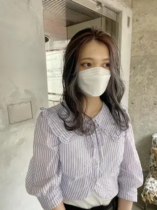 ミディアム カラー ralme/sol 髙橋一哉のヘアスタイル