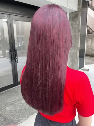 ロング ハイトーン/韓国風/ 艶髪/吉祥寺のヘアスタイル