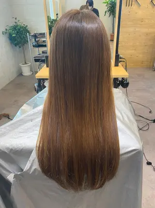 ロング Strawberry所属・原田 志保のヘアスタイル