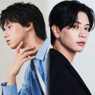 ミディアム カラー パーマ メンズ 【池袋店 店長】伊藤 昂樹/曲がる縮毛矯正のヘアスタイル