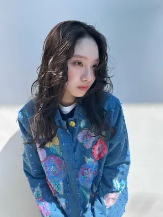 セミロング カラー トレンドヘア◎ 店長　清原佑太のヘアスタイル