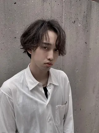 パーマ メンズ メンズ縮毛矯正 ♠️店長下平隼人のヘアスタイル