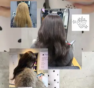 カラー ⟡.· 夏妃 .·⟡のヘアスタイル