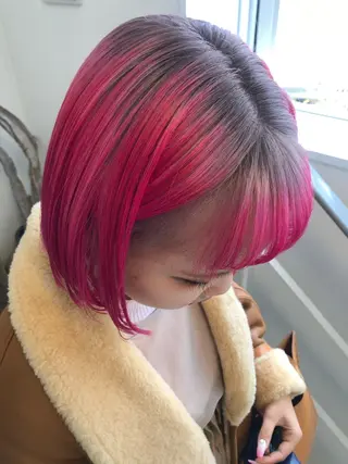 ショート カラー tablier所属・北名古屋 /美容院カフェのヘアスタイル