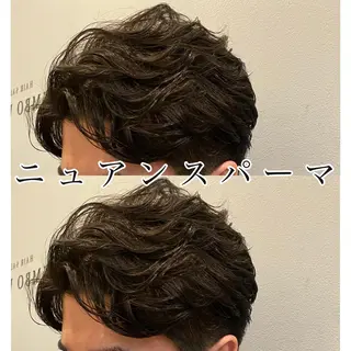 ショート パーマ メンズ Dxxxx III所属・女性目線の大人 メンズ*Ayakaのヘアスタイル