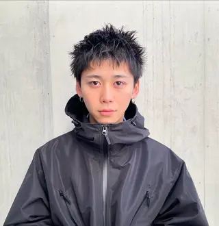 ショート メンズ ボブ/レイヤー /河内温太のヘアスタイル