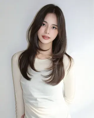 パーマ コテ巻き風パーマ 専門店　モモのヘアスタイル