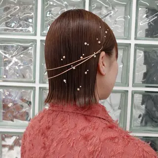 ショート ヘアアレンジ 🌐サトウ リョウ🌐のヘアスタイル