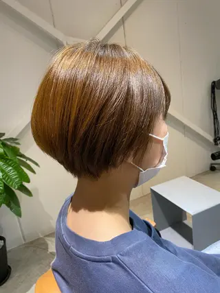 ショート カラー kico home 肥後橋店所属・似合わせレイヤー 阿波座/ふじむらのヘアスタイル