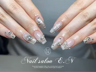 ネイル E.N🦋 長さ出し/持ち込みのネイルデザイン