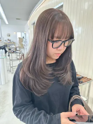 ロング カラー YUIMARL岡山店 MIRAIのヘアスタイル