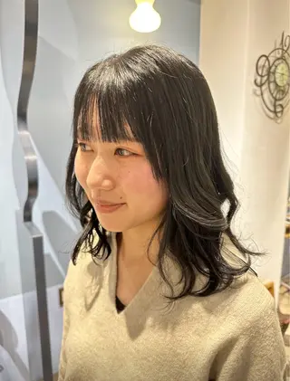 ミディアム 【echelle】 あむのヘアスタイル