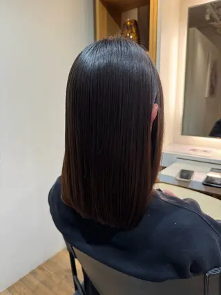 セミロング afloatkobe所属・美髪/髪質改善 川口凌弥のヘアスタイル