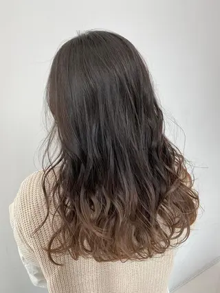 カラー ロング 【公式】amble luxe 中野のヘアスタイル