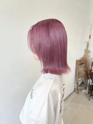 ミディアム カラー あ あのヘアスタイル