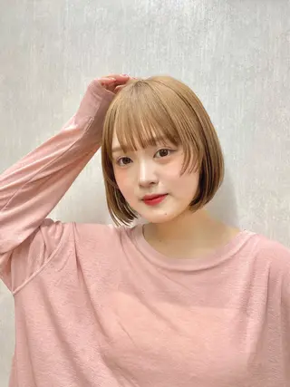 カラー 暖色/透明感カラー /nanami★のヘアスタイル