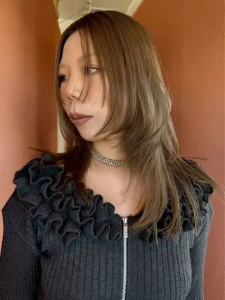 ロング カラー . nanamiのヘアスタイル