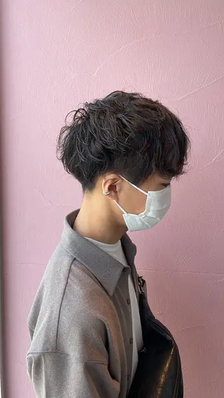 メンズ ベージュ/透明感/ 桃子🎀のヘアスタイル