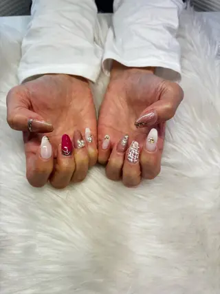 ネイル Rich to安城店所属・長坂 若菜のネイルデザイン