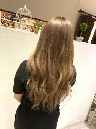 ロング 🌿ストレート🌿 髪質改善☘️シュウヤのヘアスタイル