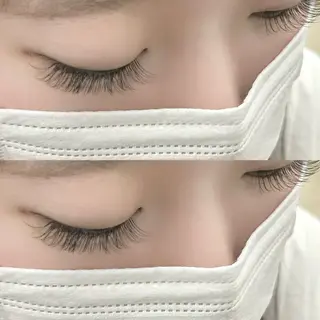 マツエク・マツパ プラスアイ柏東口店所属・無料アイモデル 谷畑佑奈のマツエク・マツパデザイン