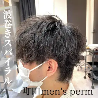 ショート 髪質改善× ハイライト溝江のヘアスタイル