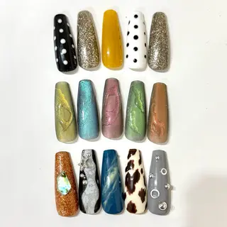 ネイル AURORA eyelash&nail salon アメ村店所属・🌏AURORA | RiRi🪐のネイルデザイン