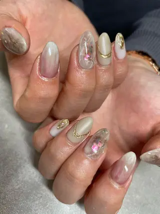 ミディアム ネイル Ｍ☆NAIL asamiのネイルデザイン