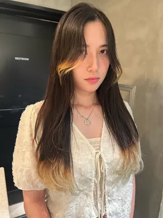 ロング カラー デザイン/アレンジ ❤︎イシイレイのヘアスタイル