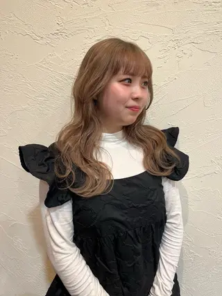 ロング カラー そね こまちのヘアスタイル