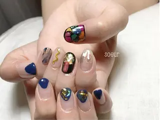 ネイル soeur_ 武蔵浦和のネイルデザイン
