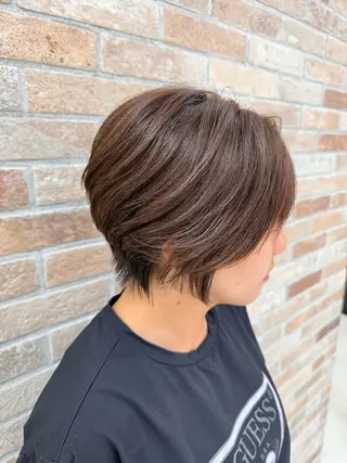 ショート 似合わせショート 鈴木豊のヘアスタイル