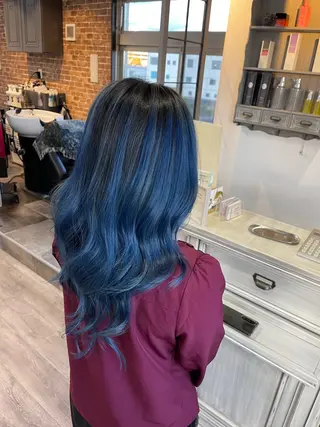 ロング カラー Felice Erikaのヘアスタイル