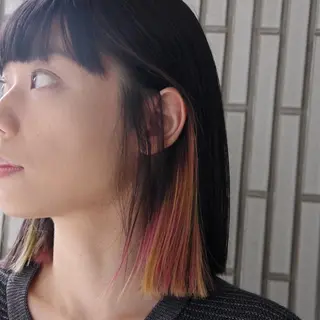 ミディアム カラー ショート/ボブ/ 吉祥寺/ryoのヘアスタイル