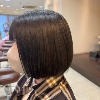 ショート カラー 🍒暖色カラー🍒 ✨髪質改善✨西村亜弥のヘアスタイル