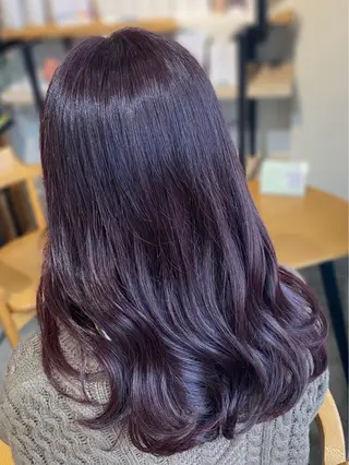 ミディアム カラー 絶対かわいい保証💖 ひいなのヘアスタイル