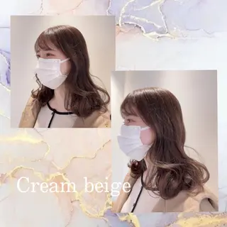 ミディアム カラー ヘアアレンジ eN°byyoureshair所属・🎀トップスタイリ スト湯川響🎀のヘアスタイル