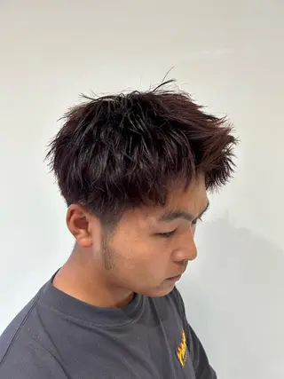 メンズ ボブ/髪質改善 jionのヘアスタイル