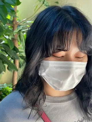 セミロング カラー 🍒中川葵久美🍒 メンズ/パーマのヘアスタイル