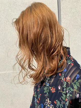 ミディアム カラー ヘアアレンジ ✄個性を生かす✄ 𝒉a𝒓u𝒏aのヘアスタイル