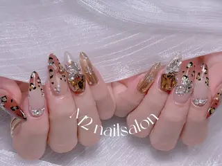 ネイル 長さだし専門店 M2　rikaのネイルデザイン